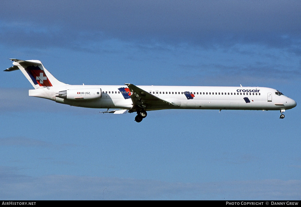 Aircraft Photo of HB-ISZ | McDonnell Douglas MD-83 (DC-9-83) | Crossair | AirHistory.net #270800