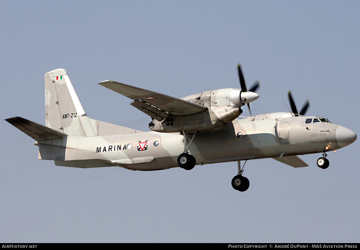 Aircraft Photo of AMT-212 | Antonov An-32B | Mexico - Navy | AirHistory.net #270815