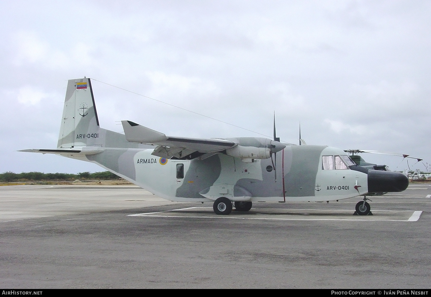 Aircraft Photo of ARV-0401 | CASA C-212-200 Aviocar | Venezuela - Navy | AirHistory.net #270818