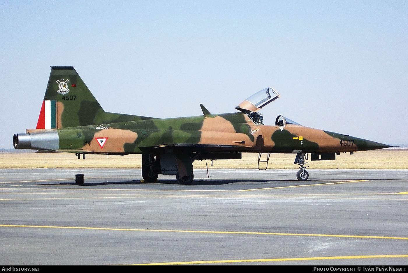 Aircraft Photo of 4507 | Northrop F-5E Tiger II | Mexico - Air Force | AirHistory.net #270839