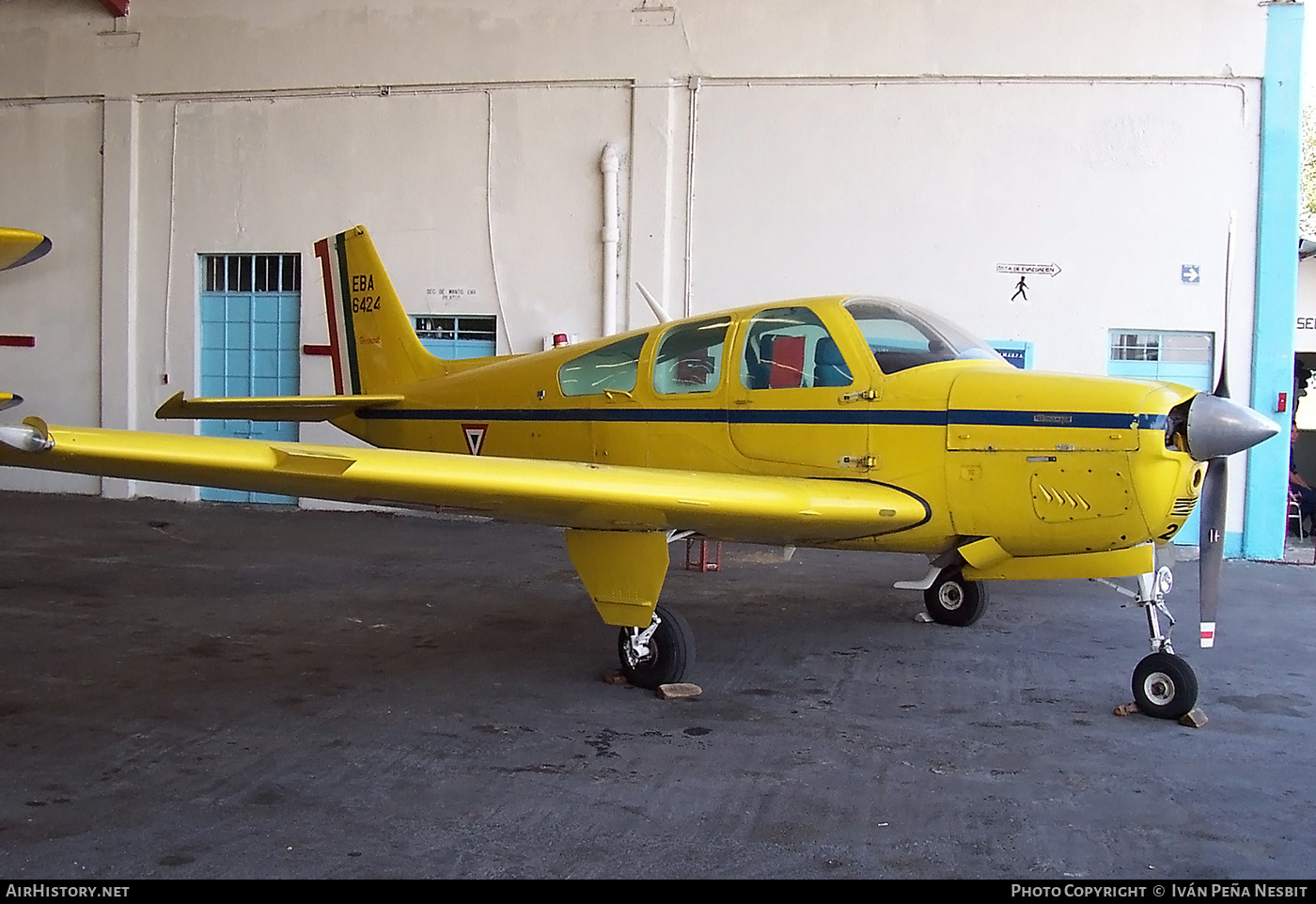 Aircraft Photo of 6424 | Beech F33C Bonanza | Mexico - Air Force | AirHistory.net #270847