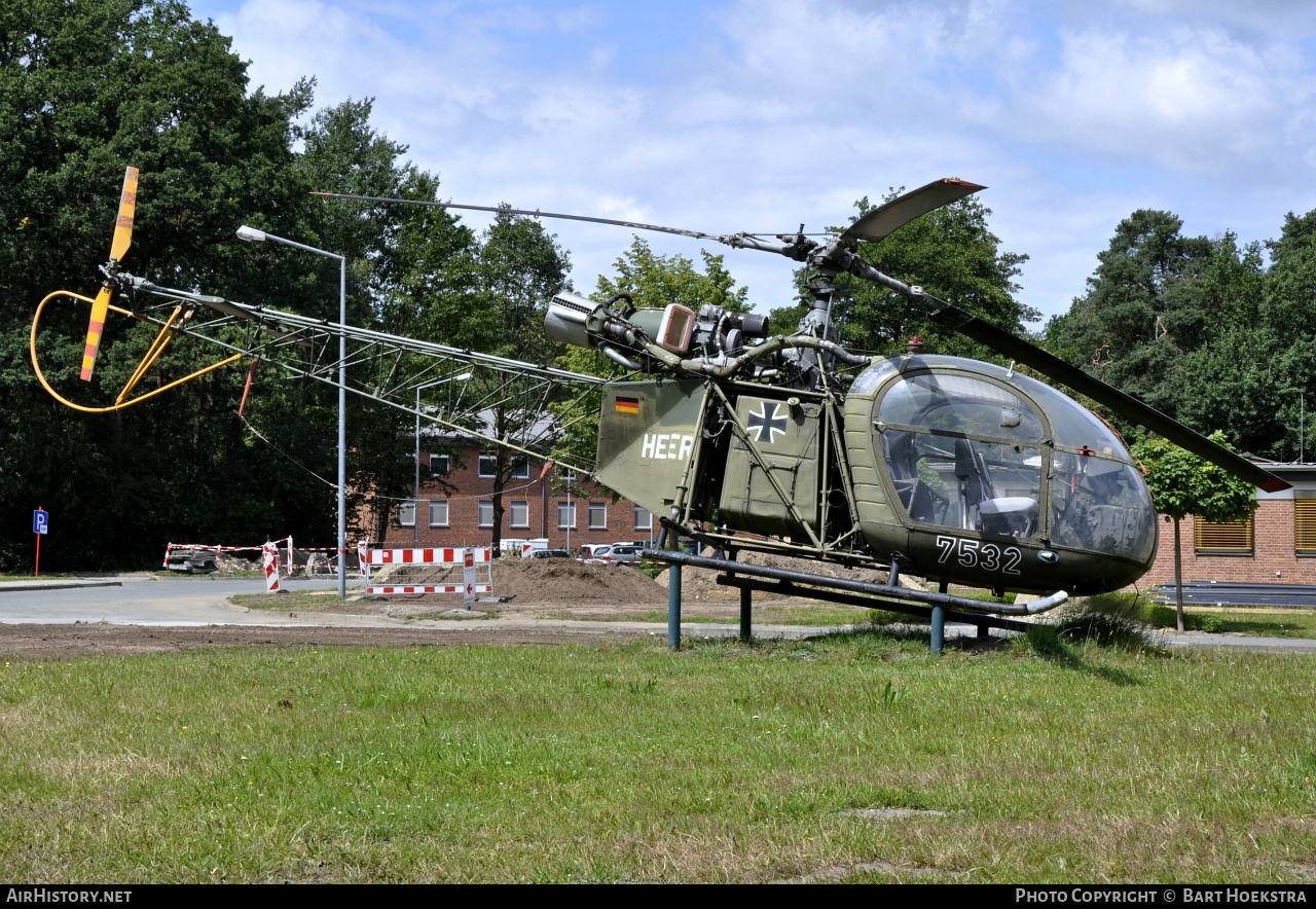 Aircraft Photo of 7532 | Sud SE-3130 Alouette II | Germany - Army | AirHistory.net #270863