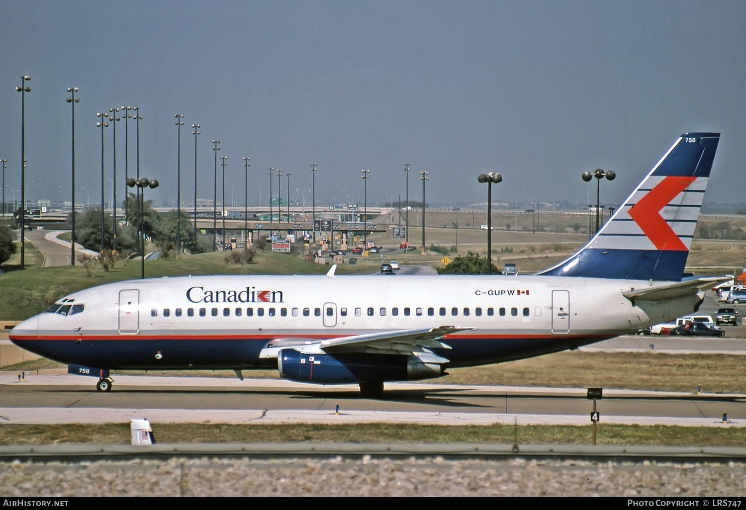 Aircraft Photo of C-GUPW | Boeing 737-275/Adv | Canadian Airlines | AirHistory.net #270867
