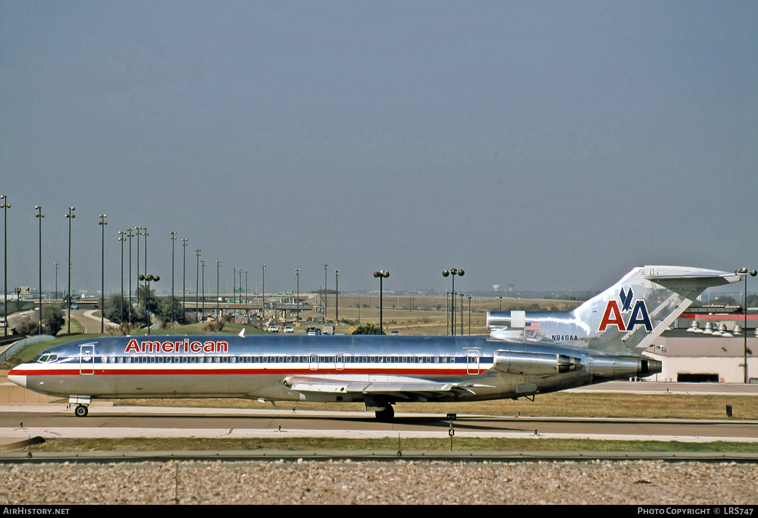 Aircraft Photo of N846AA | Boeing 727-223/Adv | American Airlines | AirHistory.net #270870