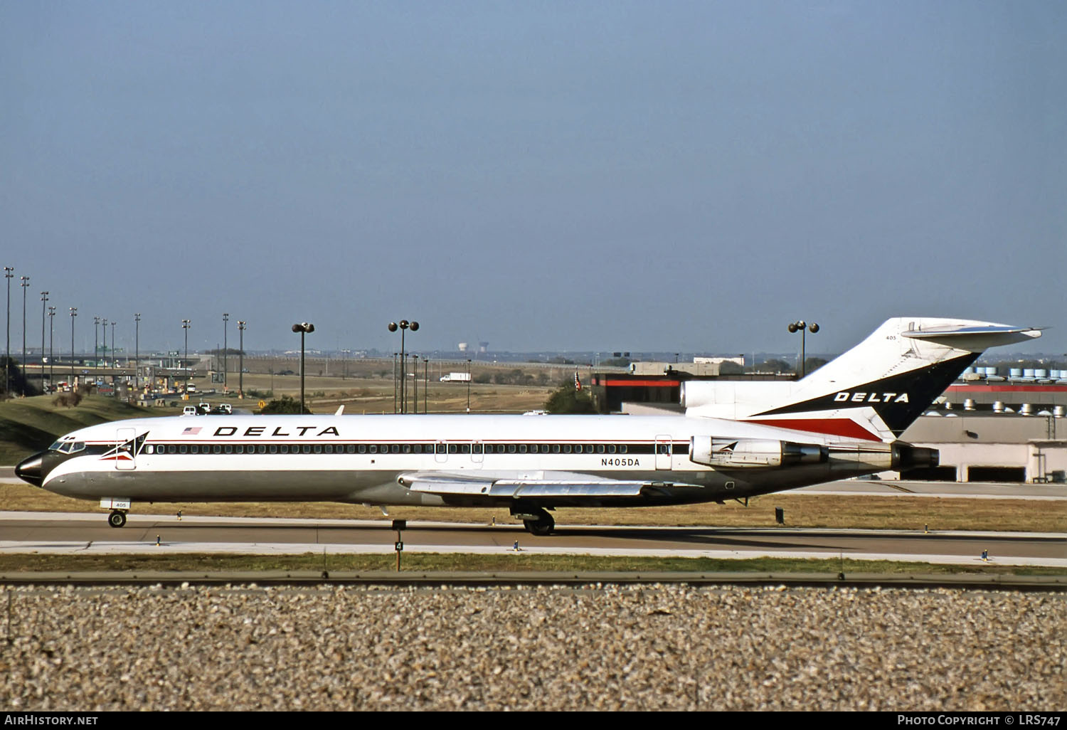Aircraft Photo of N405DA | Boeing 727-232/Adv | Delta Air Lines | AirHistory.net #270878