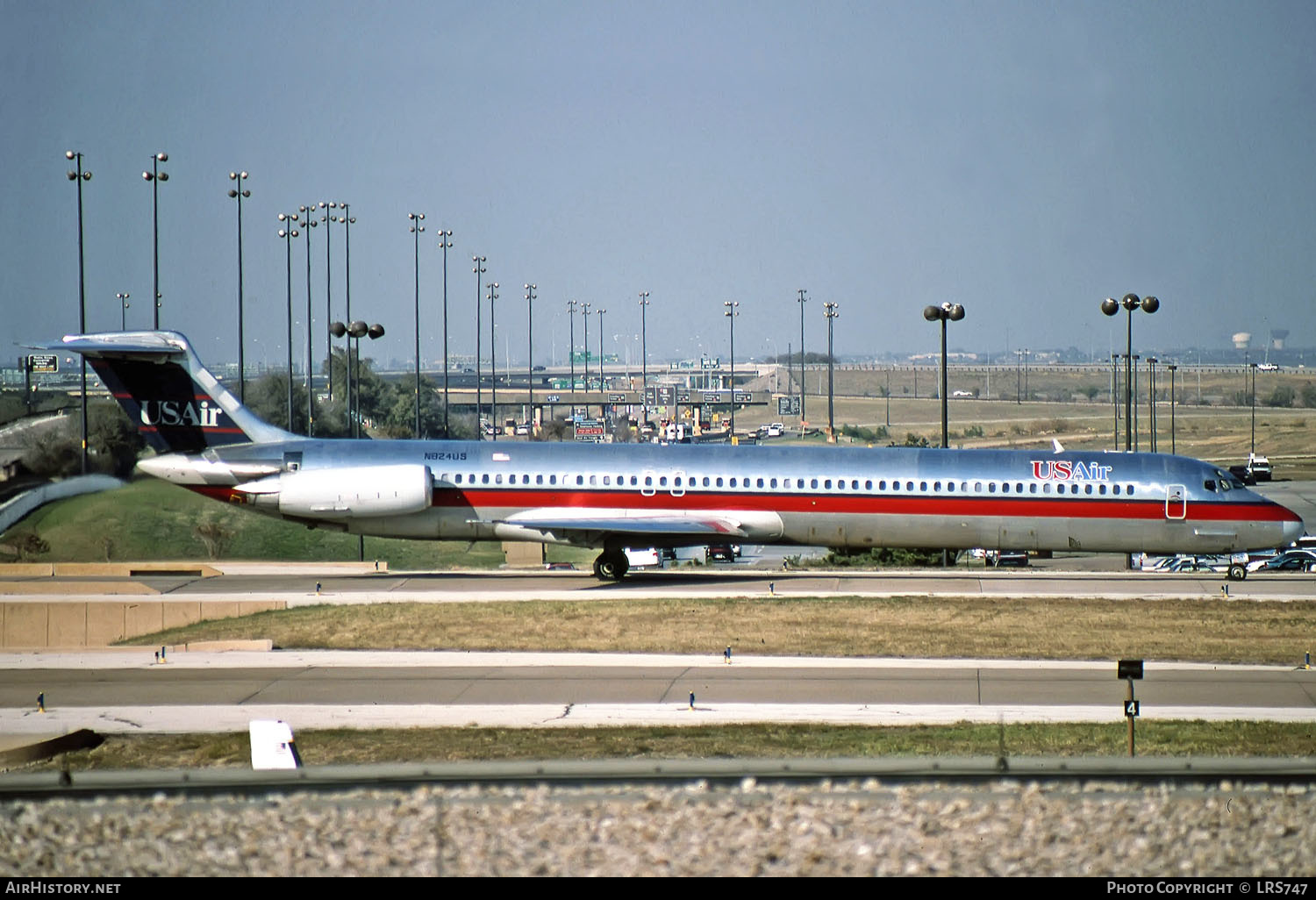 Aircraft Photo of N824US | McDonnell Douglas MD-82 (DC-9-82) | USAir | AirHistory.net #270884