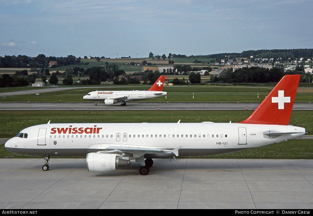 Aircraft Photo of HB-IJJ | Airbus A320-214 | Swissair | AirHistory.net #270893