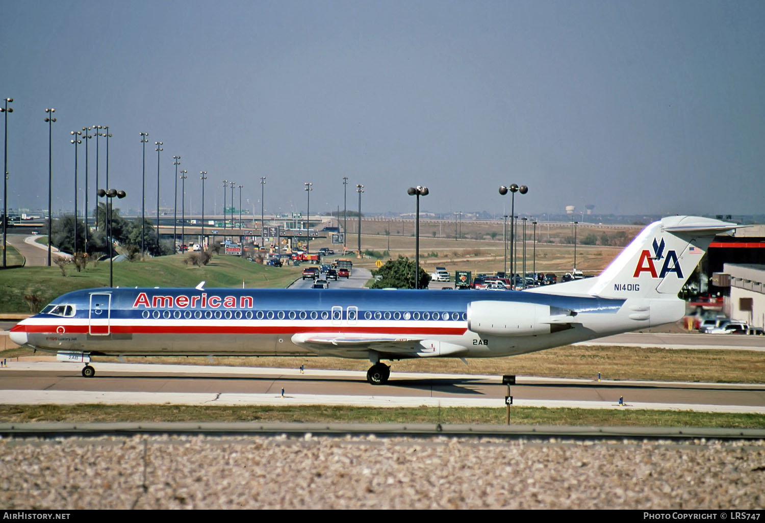Aircraft Photo of N1401G | Fokker 100 (F28-0100) | American Airlines | AirHistory.net #270908