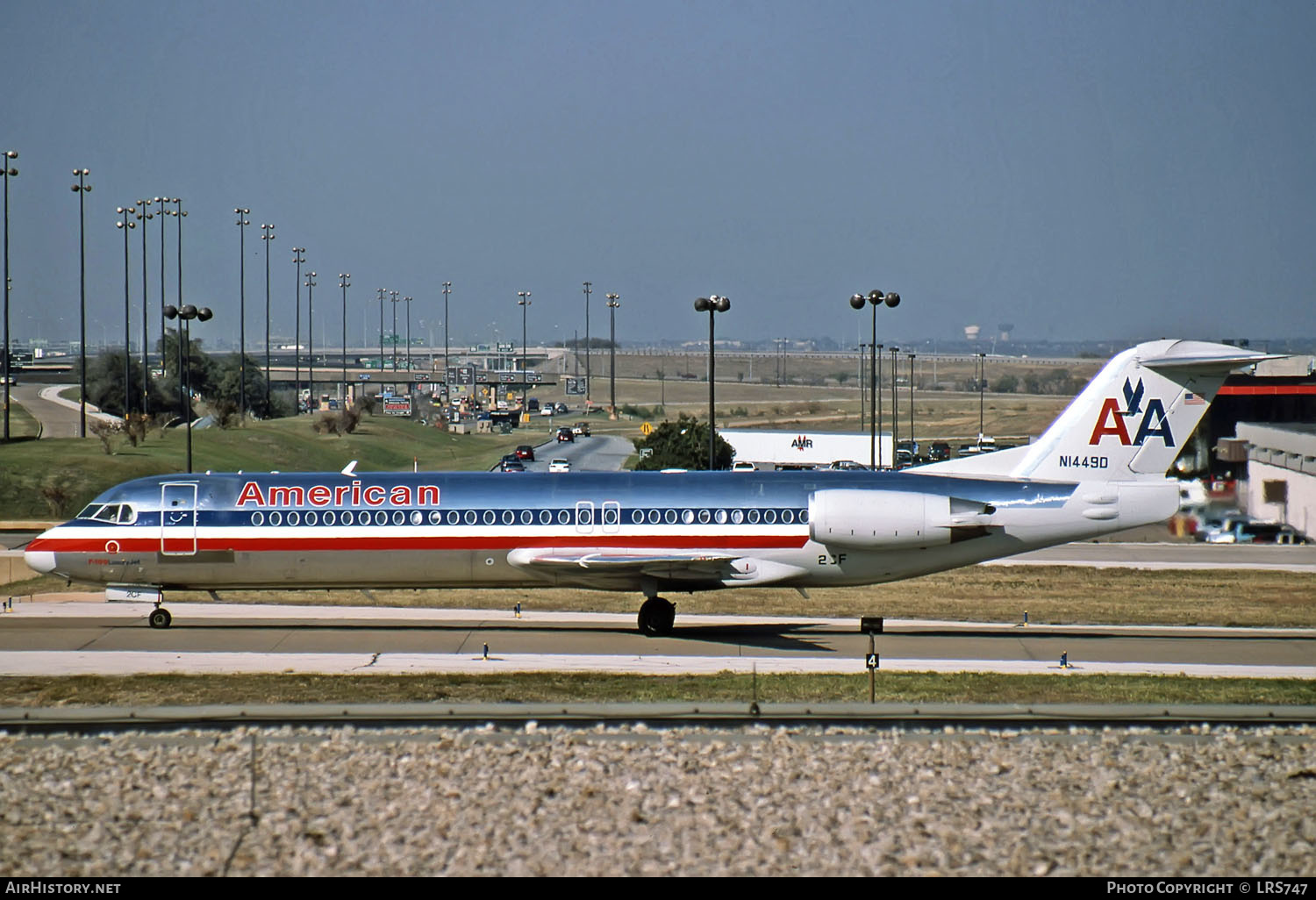 Aircraft Photo of N1449D | Fokker 100 (F28-0100) | American Airlines | AirHistory.net #270911