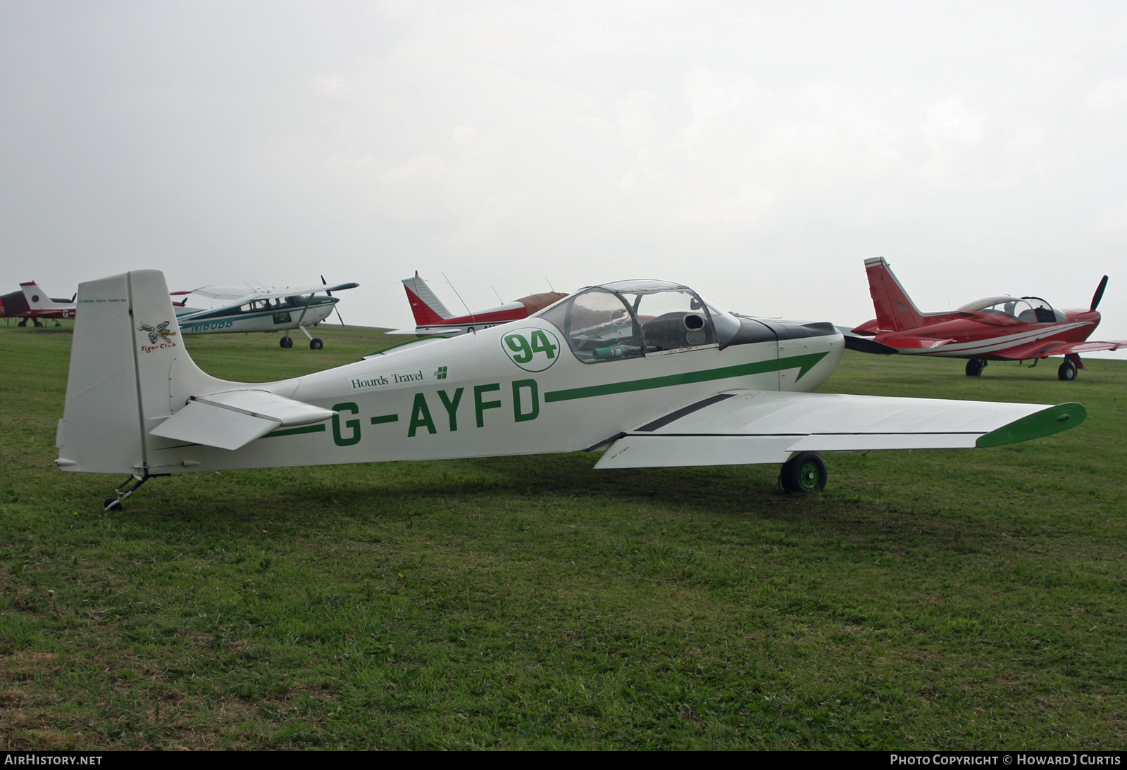Aircraft Photo of G-AYFD | Rollason Druine D.62B Condor | The Tiger Club | AirHistory.net #270930