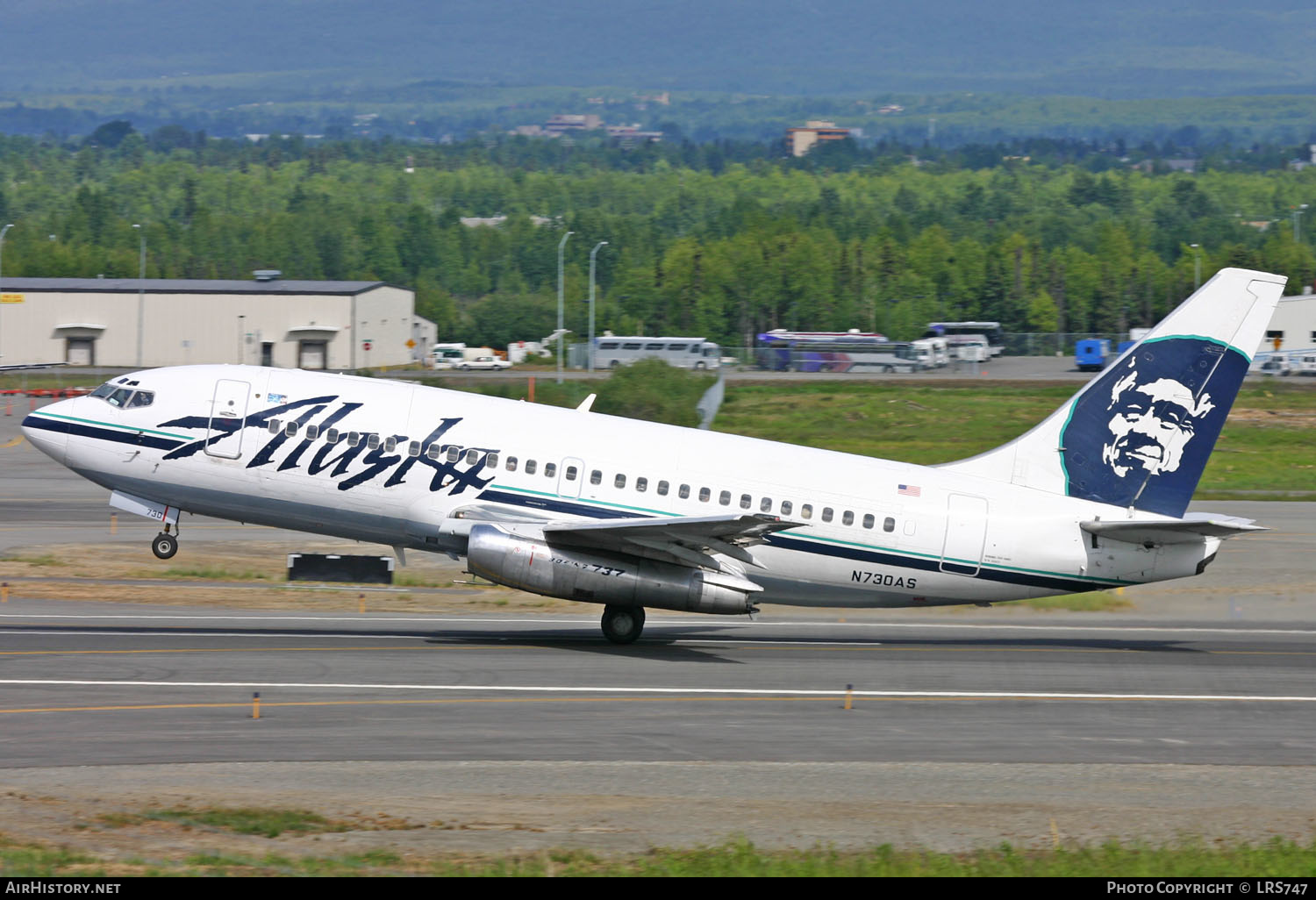 Aircraft Photo of N730AS | Boeing 737-290C/Adv | Alaska Airlines | AirHistory.net #270935