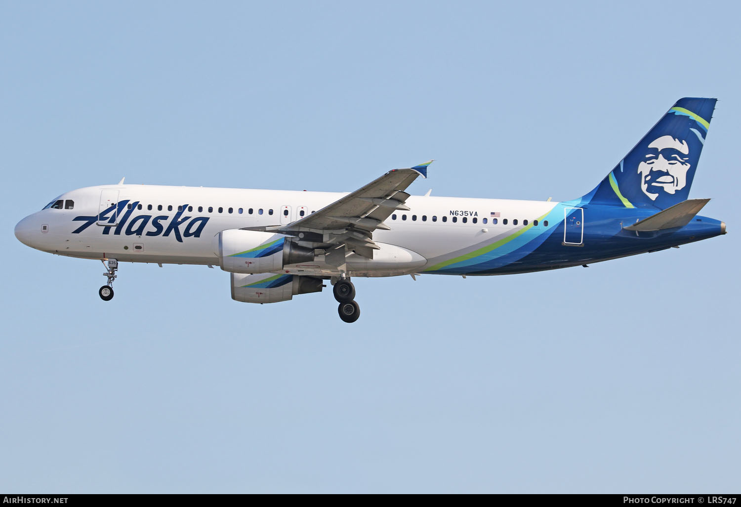 Aircraft Photo of N635VA | Airbus A320-214 | Alaska Airlines | AirHistory.net #270941