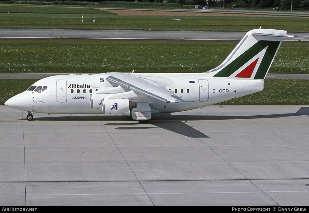 Aircraft Photo of EI-COQ | British Aerospace Avro 146-RJ70 | Alitalia Express | AirHistory.net #270946