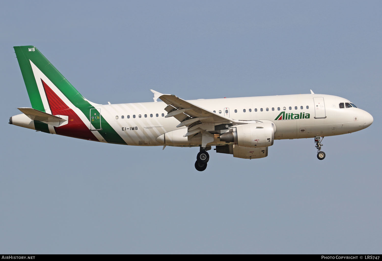 Aircraft Photo of EI-IMB | Airbus A319-112 | Alitalia | AirHistory.net #270954