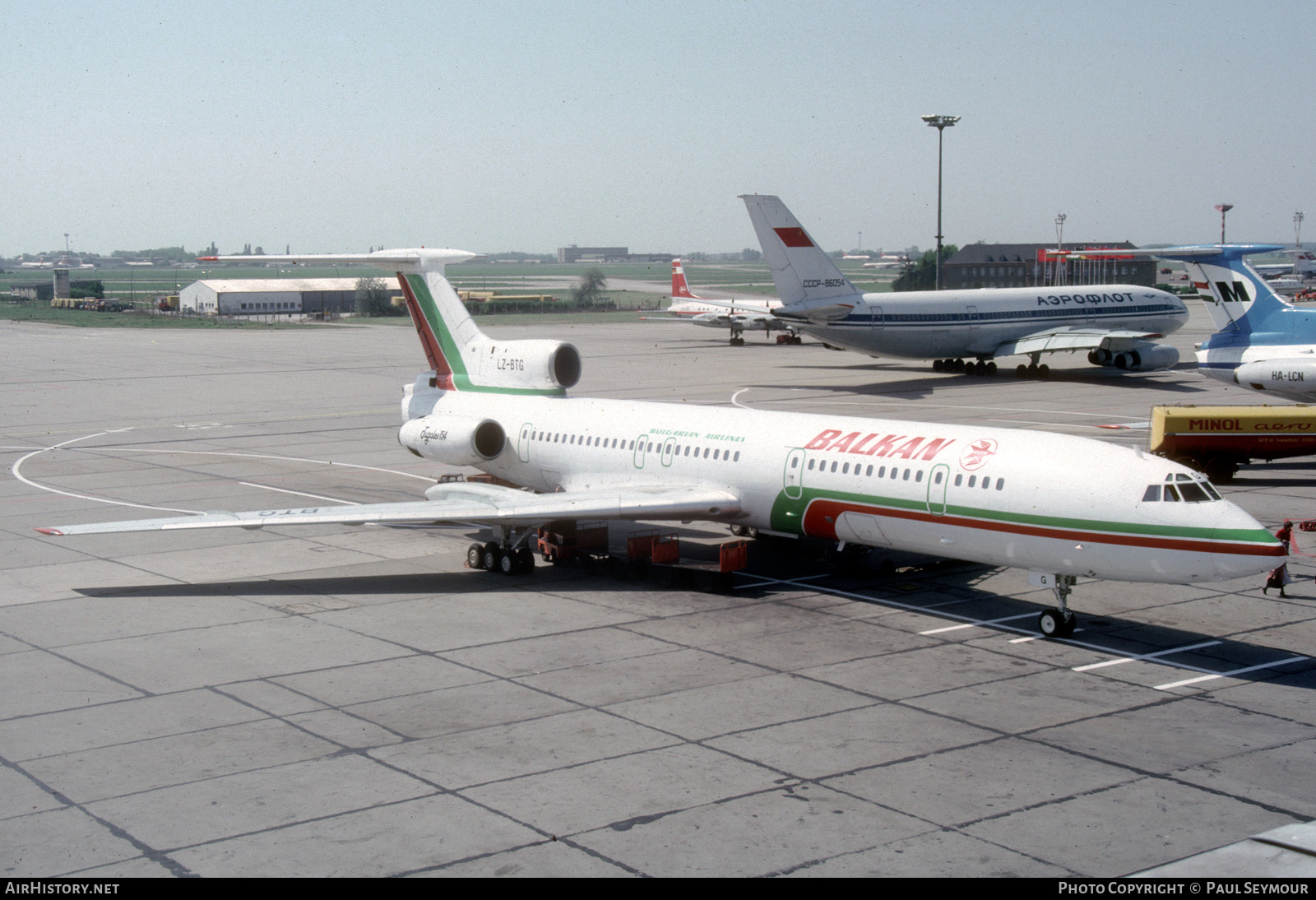 Aircraft Photo of LZ-BTG | Tupolev Tu-154B | Balkan - Bulgarian Airlines | AirHistory.net #270958