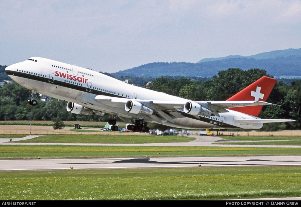 Aircraft Photo of HB-IGF | Boeing 747-357 | Swissair | AirHistory.net #270963