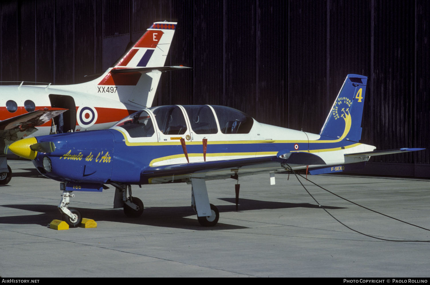 Aircraft Photo of F-SEXQ | Socata TB-30 Epsilon | France - Air Force | AirHistory.net #270973