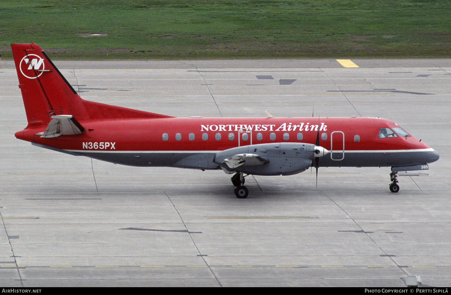 Aircraft Photo of N365PX | Saab 340B | Northwest Airlink | AirHistory.net #270980