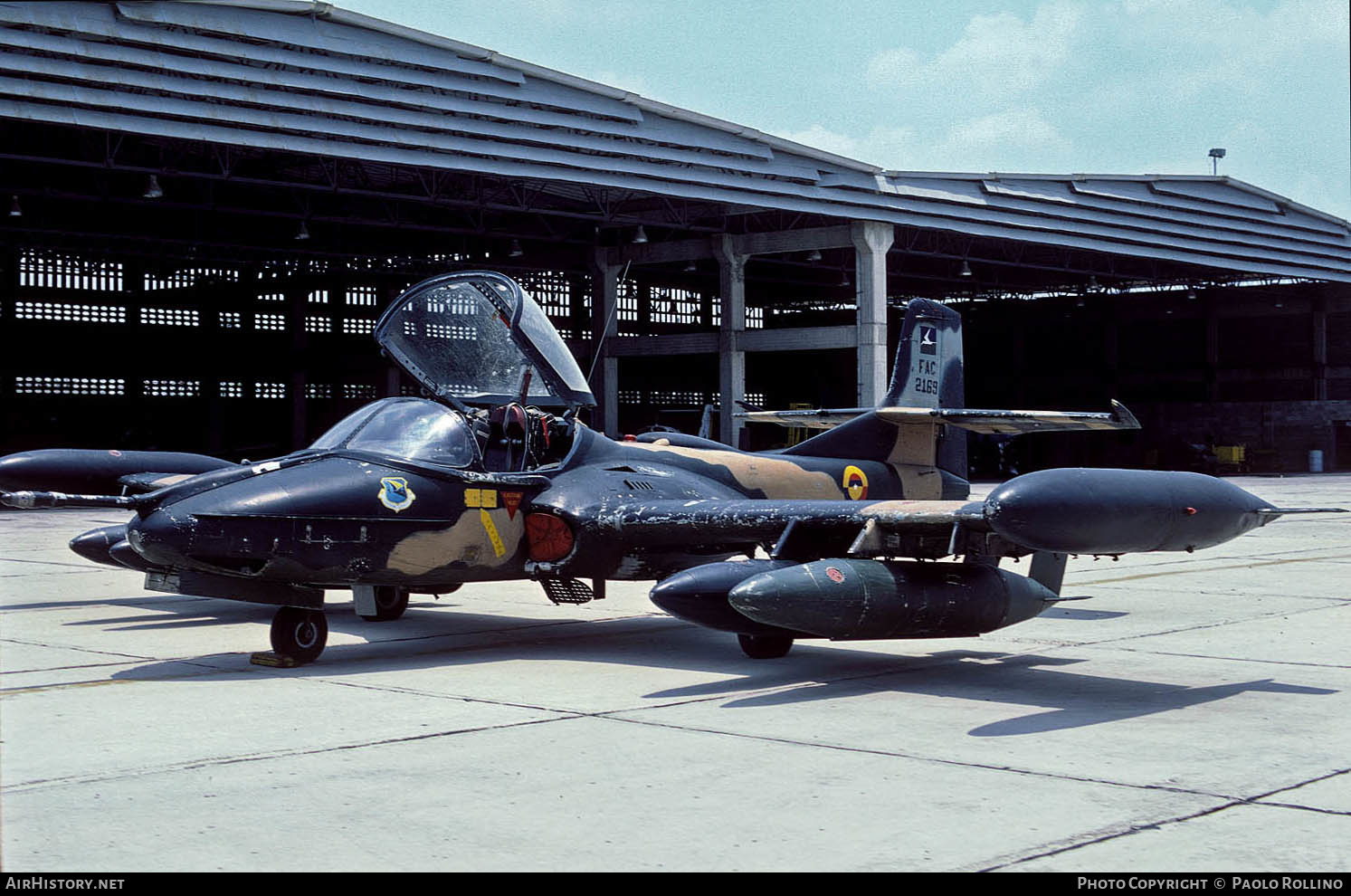 Aircraft Photo of FAC2169 / 70-1282 | Cessna OA-37B Dragonfly (318E) | Colombia - Air Force | AirHistory.net #270992