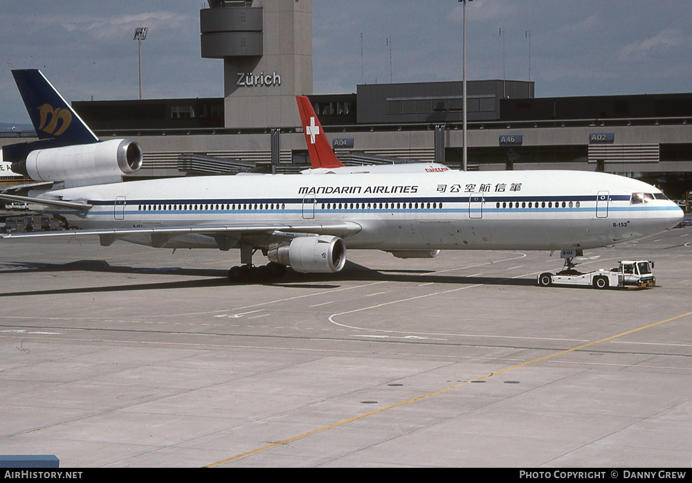 Aircraft Photo of B-153 | McDonnell Douglas MD-11 | Mandarin Airlines | AirHistory.net #270998