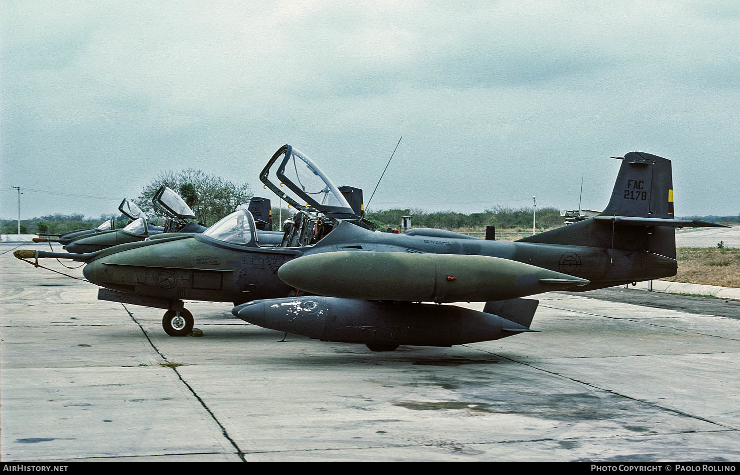 Aircraft Photo of FAC2178 / 70-1291 | Cessna OA-37B Dragonfly (318E) | Colombia - Air Force | AirHistory.net #271001
