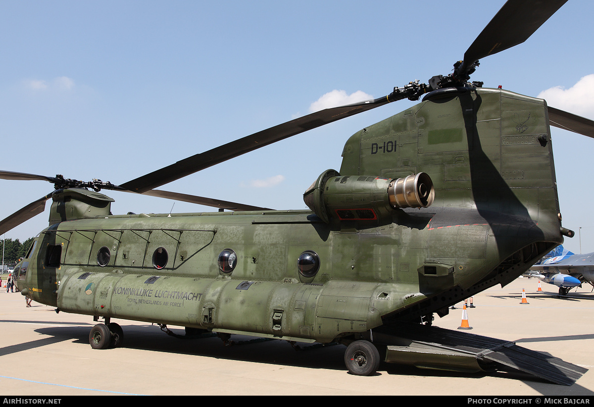 Aircraft Photo of D-101 | Boeing CH-47D Chinook (414) | Netherlands - Air Force | AirHistory.net #271014