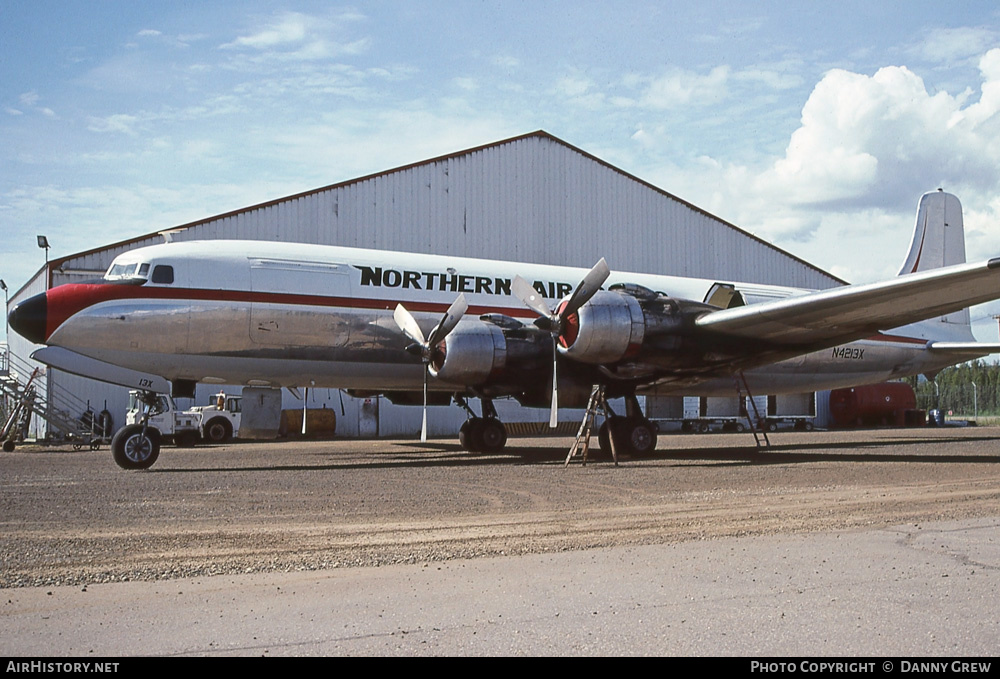 Aircraft Photo of N4213X | Douglas C-118A Liftmaster | Northern Air Cargo - NAC | AirHistory.net #271023
