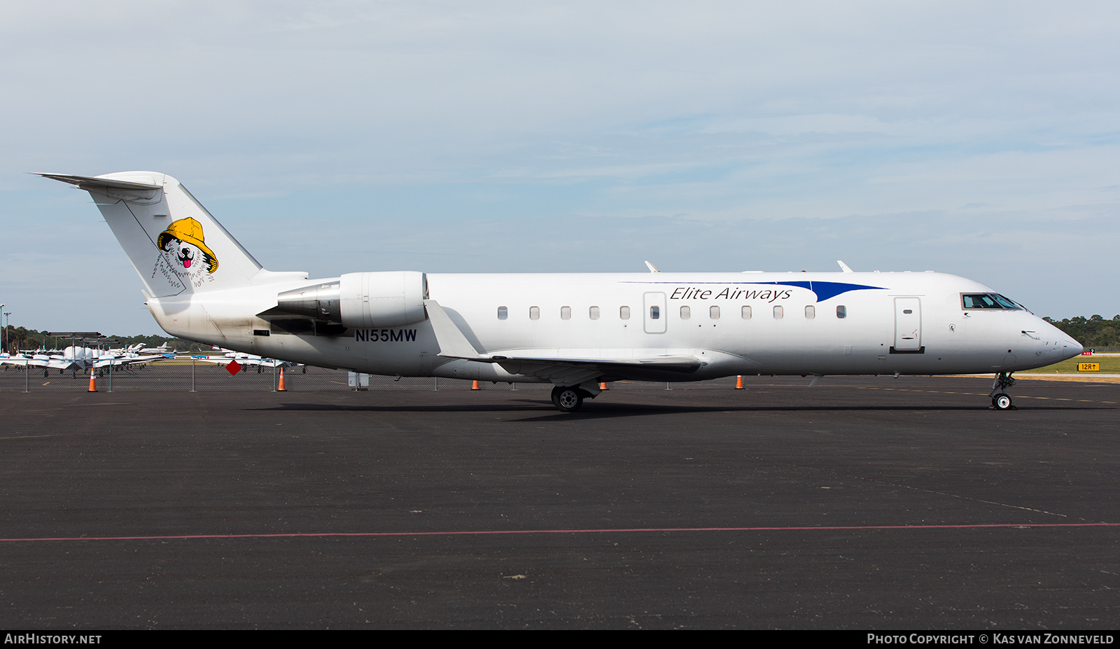 Aircraft Photo of N155MW | Canadair CRJ-200LR (CL-600-2B19) | Elite Airways | AirHistory.net #271028