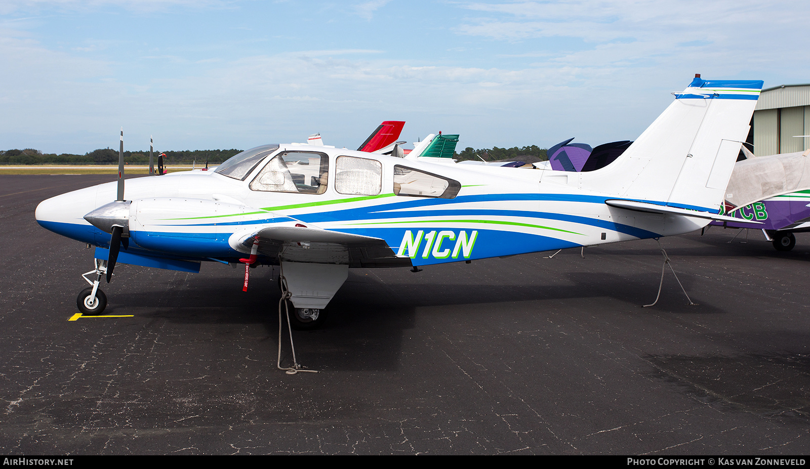 Aircraft Photo of N1CN | Beech C55 Baron (95-C55) | AirHistory.net #271029