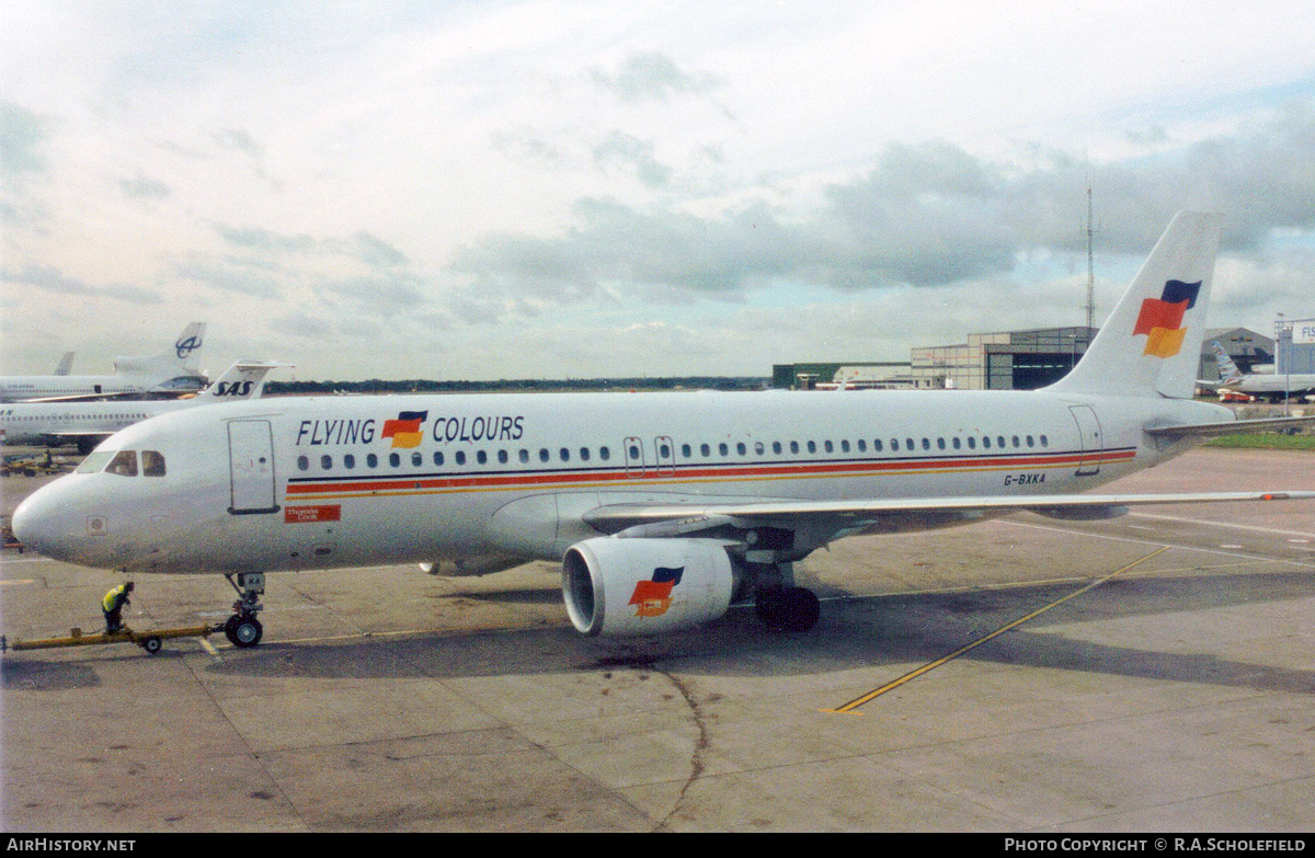 Aircraft Photo of G-BXKA | Airbus A320-214 | Flying Colours Airlines | AirHistory.net #271052