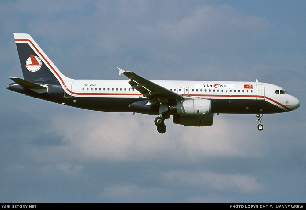 Aircraft Photo of TC-ONF | Airbus A320-231 | Victoria Airlines | AirHistory.net #271068