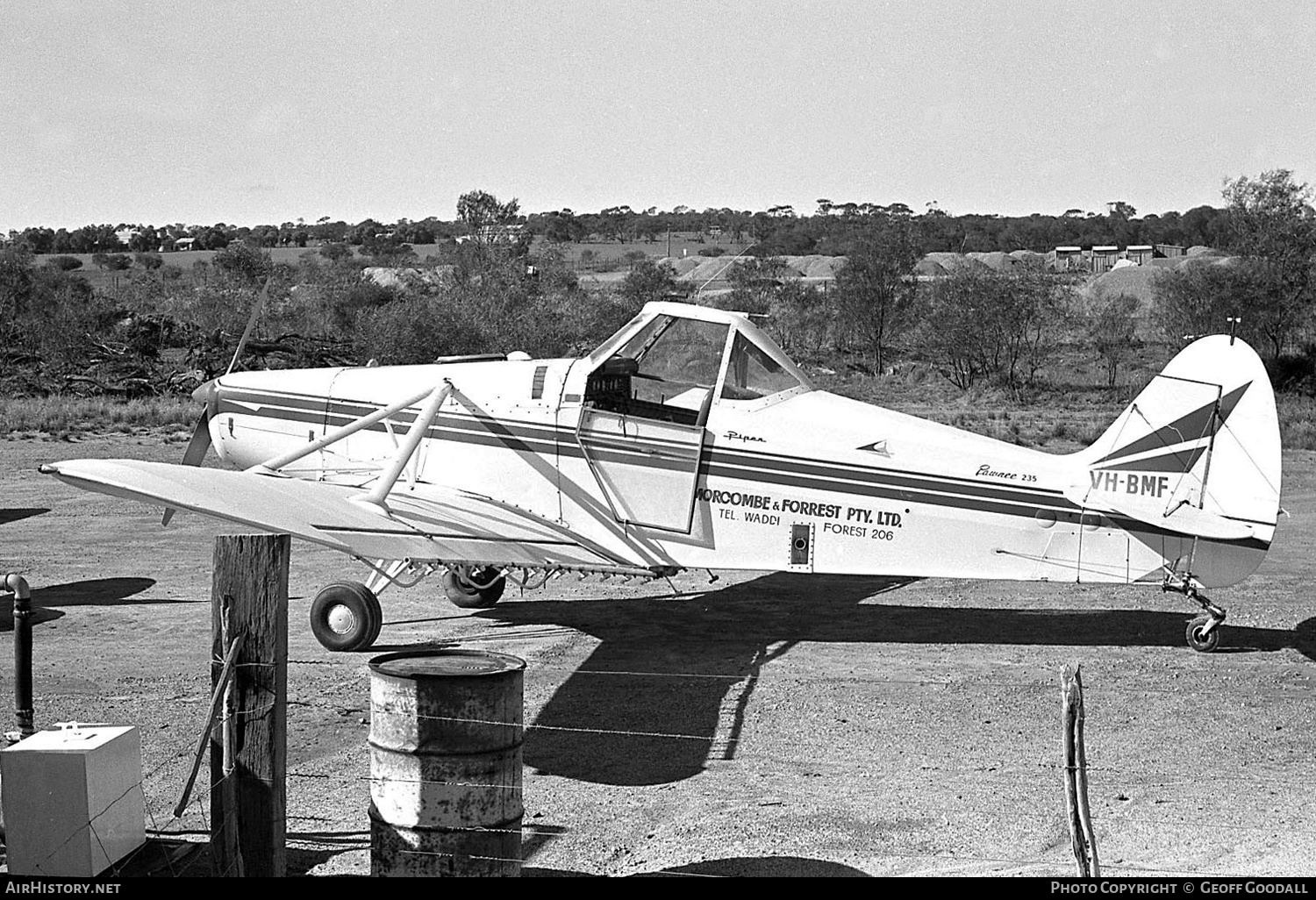 Aircraft Photo of VH-BMF | Piper PA-25-235 Pawnee B | Morcombe & Forrest | AirHistory.net #271076