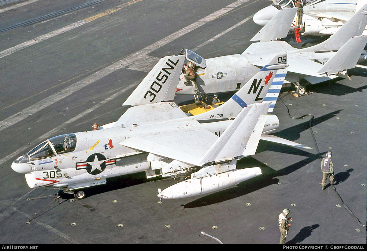 Aircraft Photo of 159981 | Vought A-7E Corsair II | USA - Navy | AirHistory.net #271101