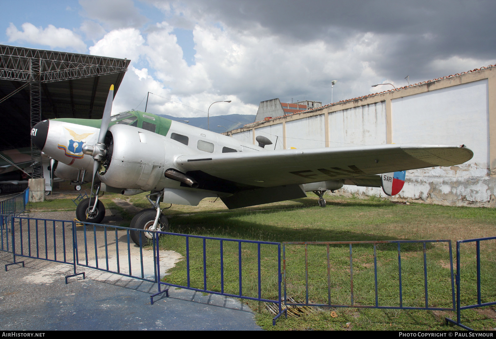 Aircraft Photo of 5AR1 | Beech D18S | Venezuela - Air Force | AirHistory.net #271102