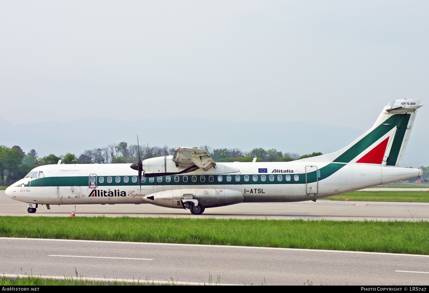 Aircraft Photo of I-ATSL | ATR ATR-72-500 (ATR-72-212A) | Alitalia Express | AirHistory.net #271112