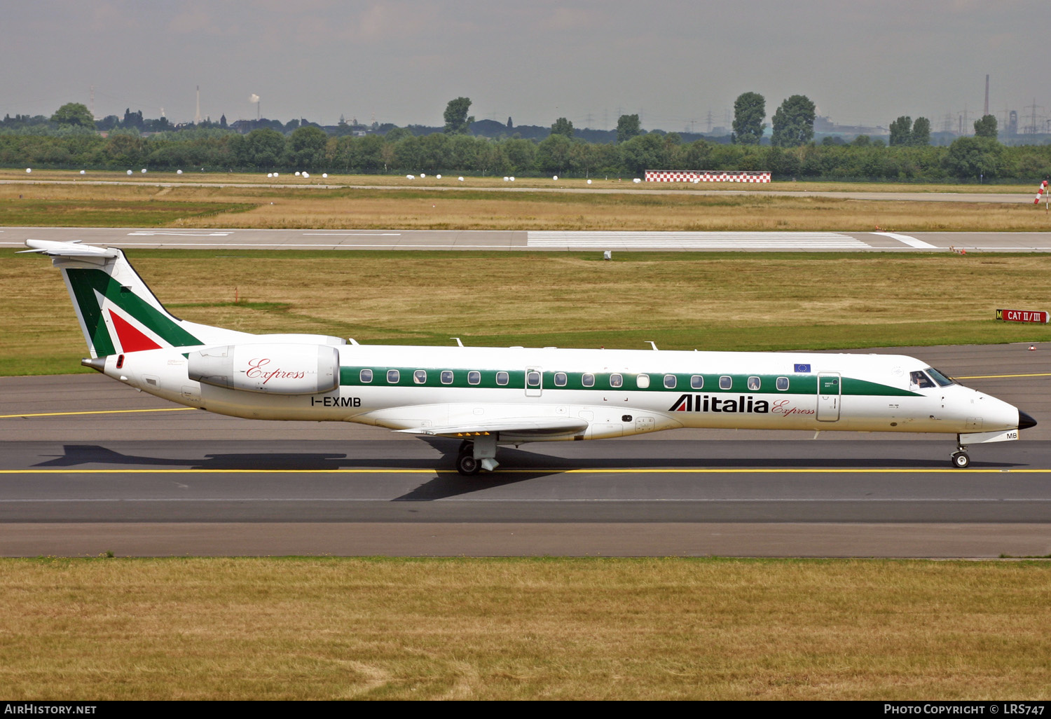 Aircraft Photo of I-EXMB | Embraer ERJ-145LR (EMB-145LR) | Alitalia Express | AirHistory.net #271120