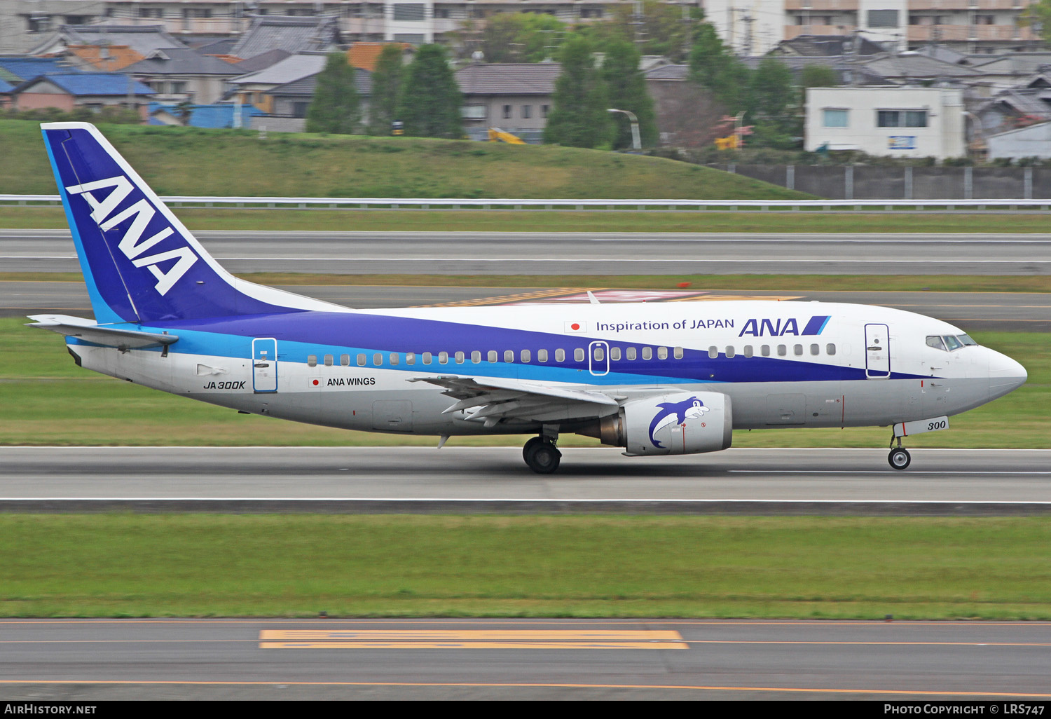 Aircraft Photo of JA300K | Boeing 737-54K | All Nippon Airways - ANA | AirHistory.net #271138