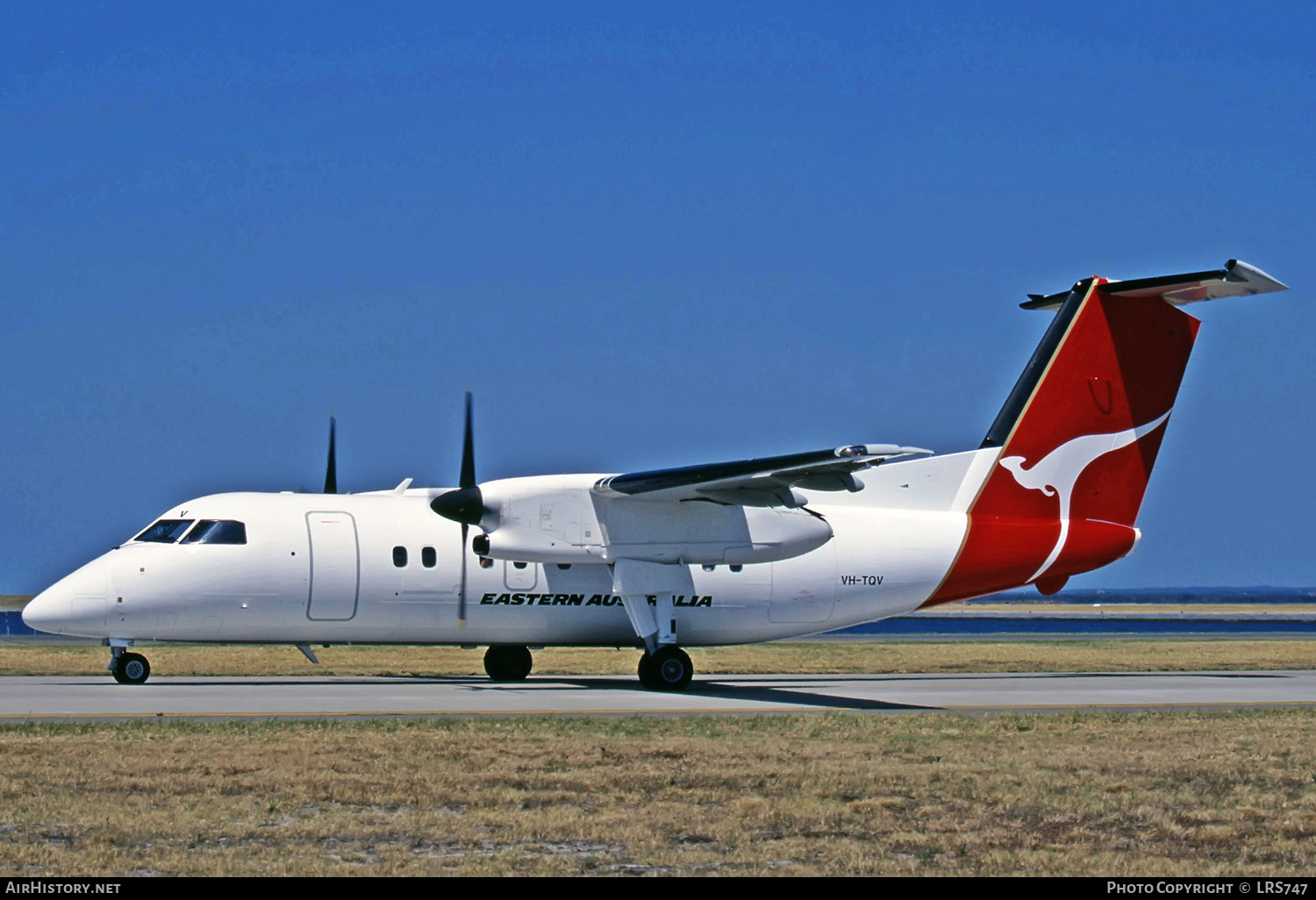 Aircraft Photo of VH-TQV | De Havilland Canada DHC-8-102A Dash 8 | Eastern Australia Airlines | AirHistory.net #271151