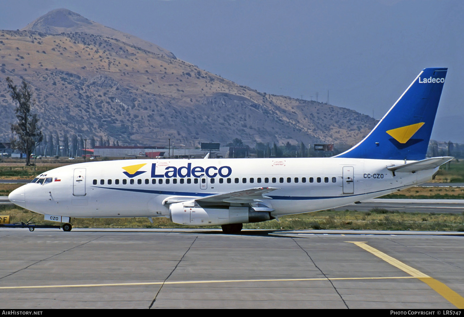 Aircraft Photo of CC-CZO | Boeing 737-236/Adv | Ladeco | AirHistory.net #271154