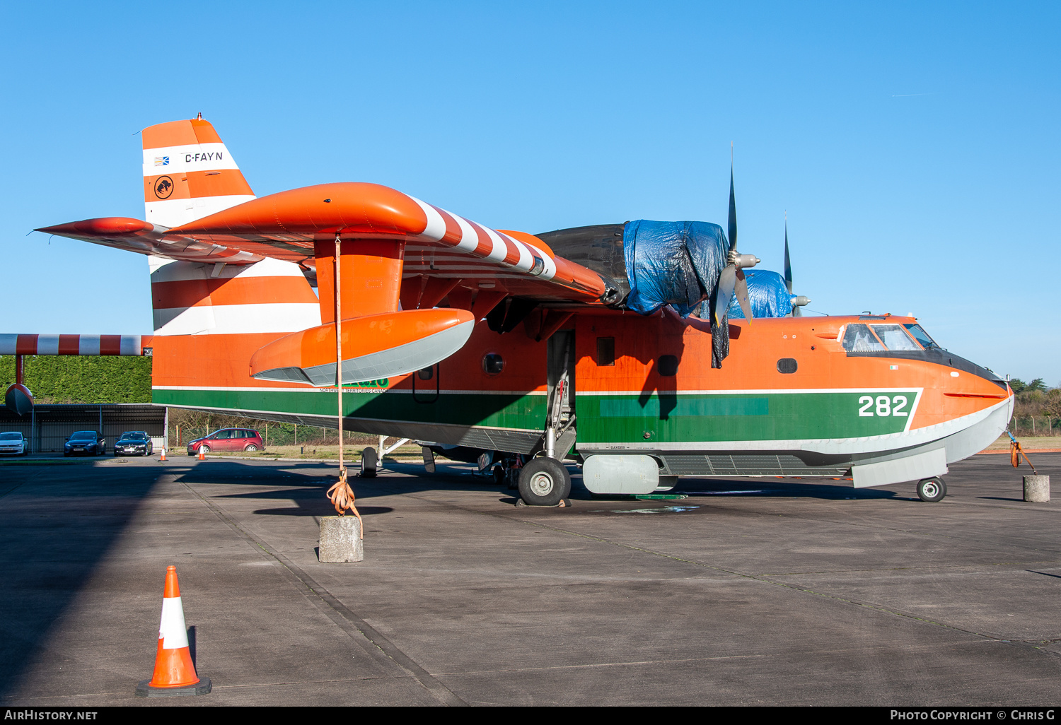 Aircraft Photo of C-FAYN | Canadair CL-215-V (CL-215-1A10) | Buffalo Airways | AirHistory.net #271181