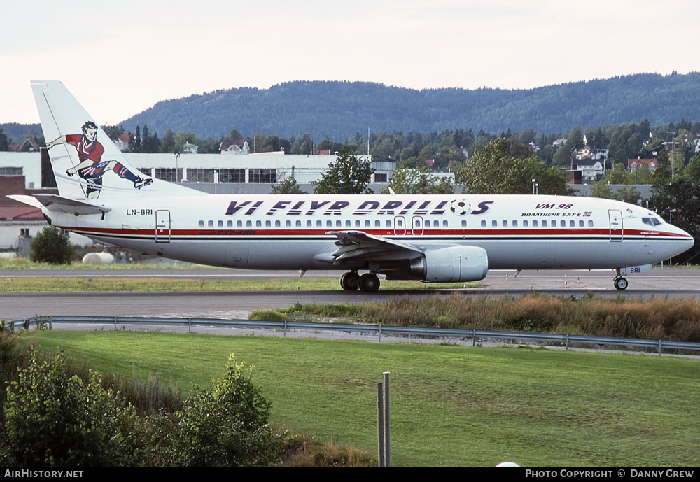 Aircraft Photo of LN-BRI | Boeing 737-405 | Braathens SAFE | AirHistory.net #271214