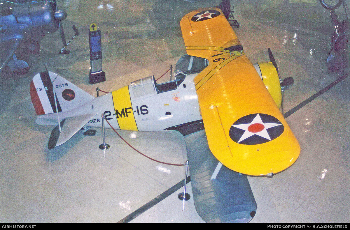 Aircraft Photo of 0976 | Grumman F3F-2 | USA - Marines | AirHistory.net #271222