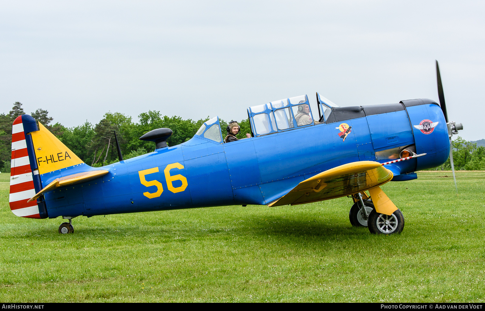 Aircraft Photo of F-HLEA | North American T-6G Texan | AVA - Aero Vintage Academy | USA - Air Force | AirHistory.net #271231