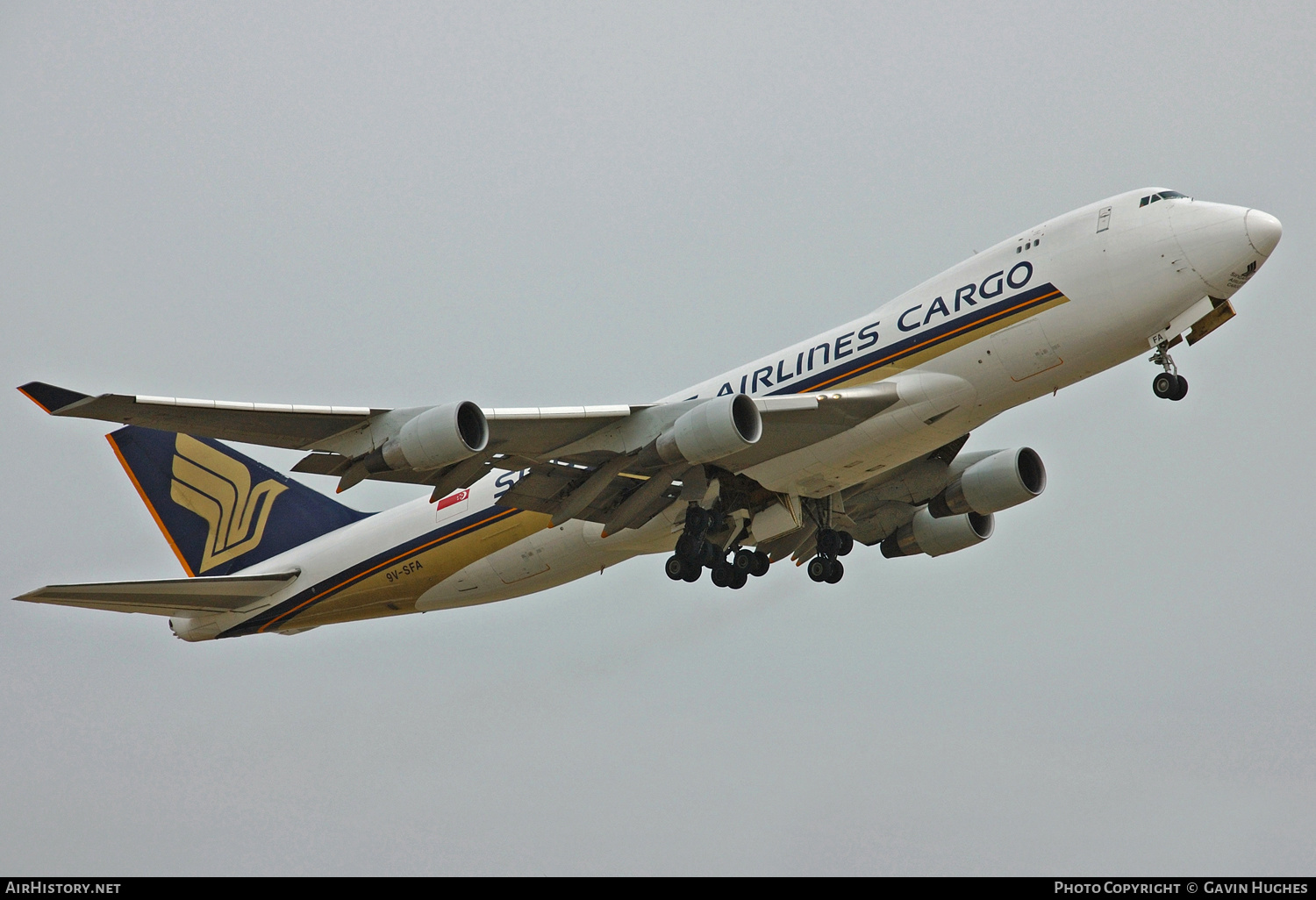 Aircraft Photo of 9V-SFA | Boeing 747-412F/SCD | Singapore Airlines Cargo | AirHistory.net #271271