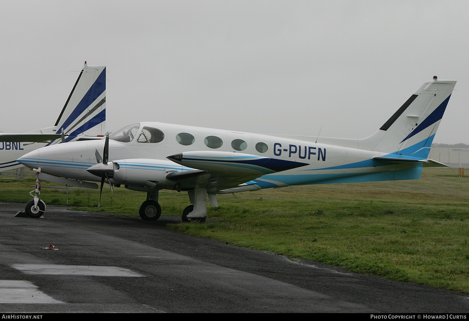 Aircraft Photo of G-PUFN | Cessna 340A | AirHistory.net #271278