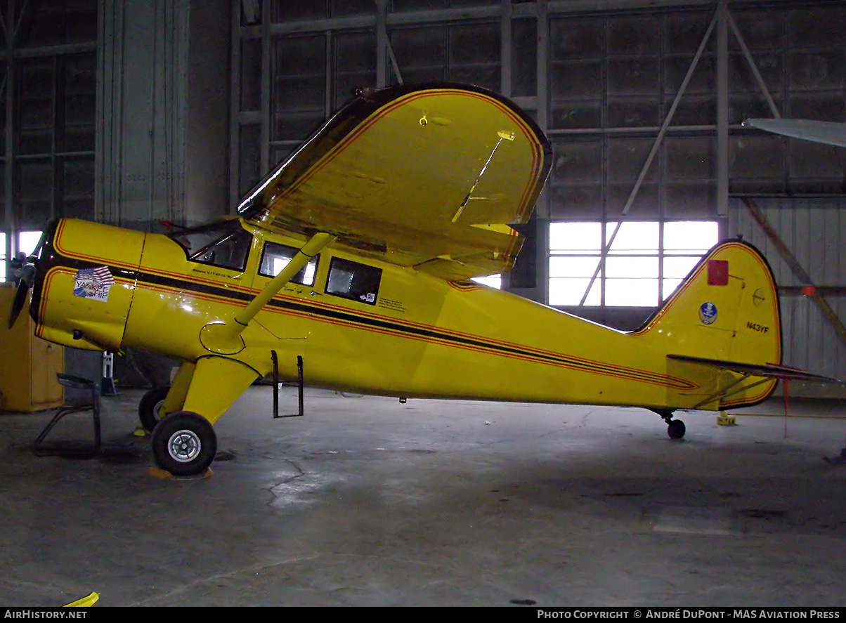 Aircraft Photo of N43YF | Stinson AT-19 Reliant (V-77) | AirHistory.net #271286
