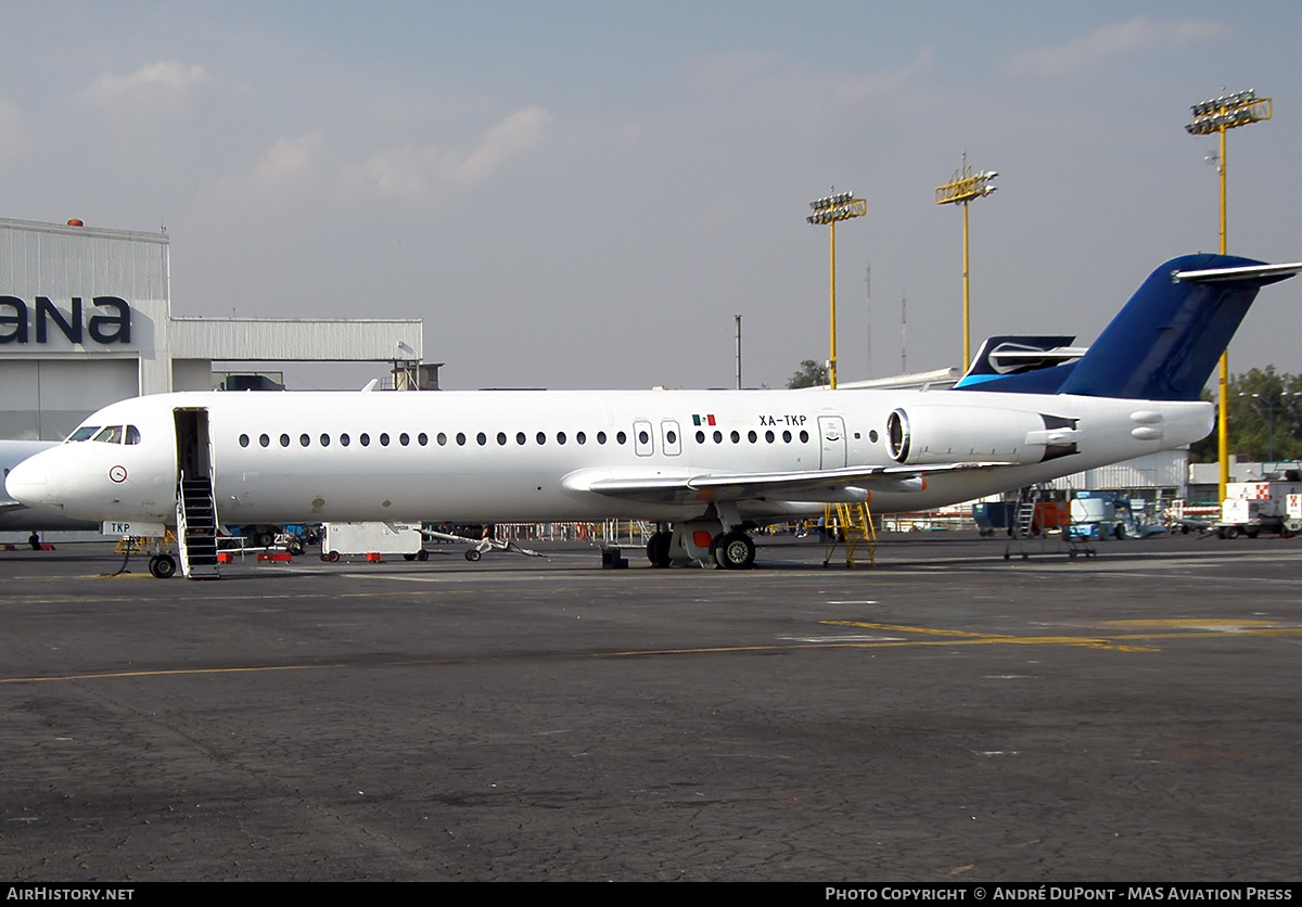 Aircraft Photo of XA-TKP | Fokker 100 (F28-0100) | AirHistory.net #271297