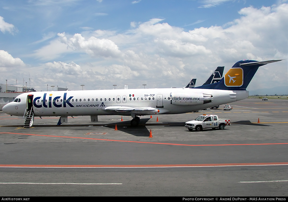 Aircraft Photo of XA-TCP | Fokker 100 (F28-0100) | Click Mexicana | AirHistory.net #271302
