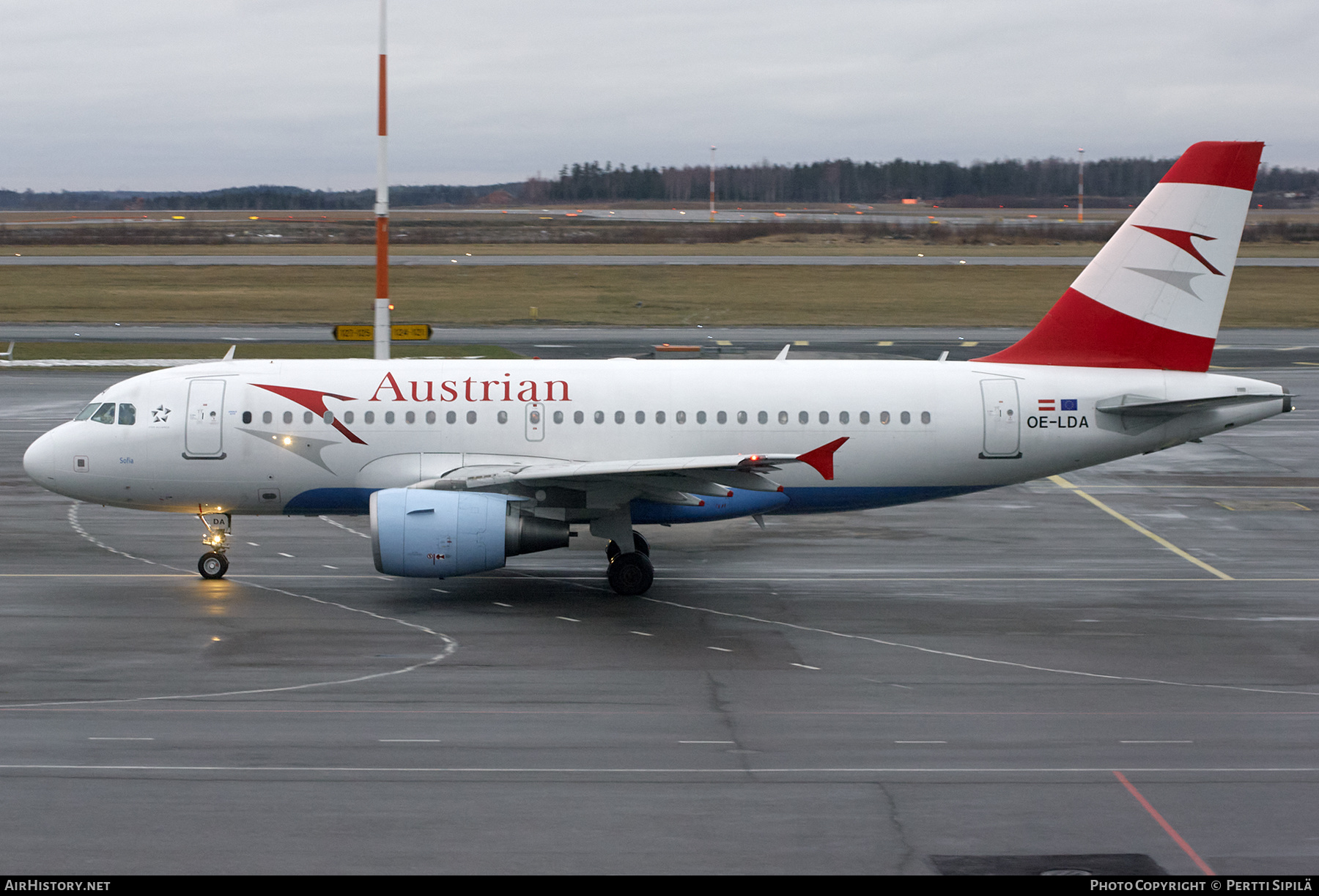 Aircraft Photo of OE-LDA | Airbus A319-112 | Austrian Airlines | AirHistory.net #271307