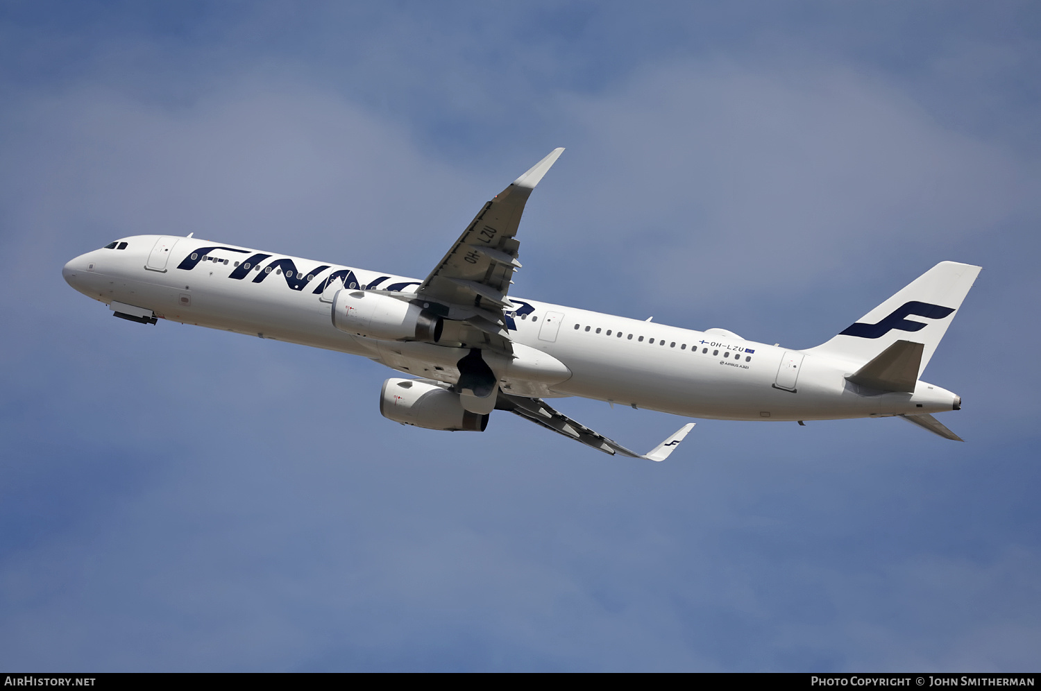 Aircraft Photo of OH-LZU | Airbus A321-231 | Finnair | AirHistory.net #271326